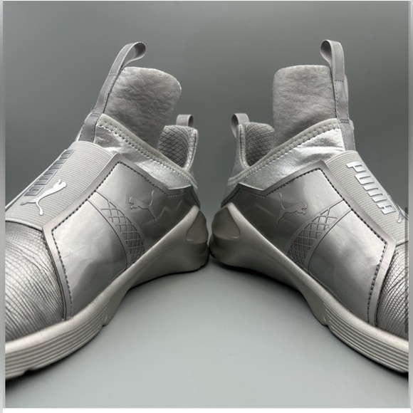 PUMA Fabulous ‘Fierce Metallic’ High Top Sneakers : Function & Fashion 🔥🔥🔥 - Picture 10 of 13